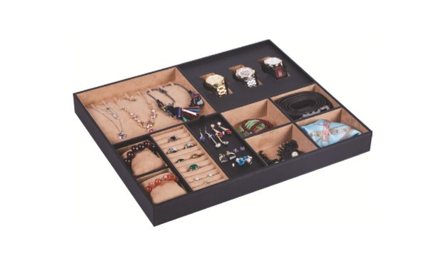 Expandable Jewelry Tray Storage for Bedroom